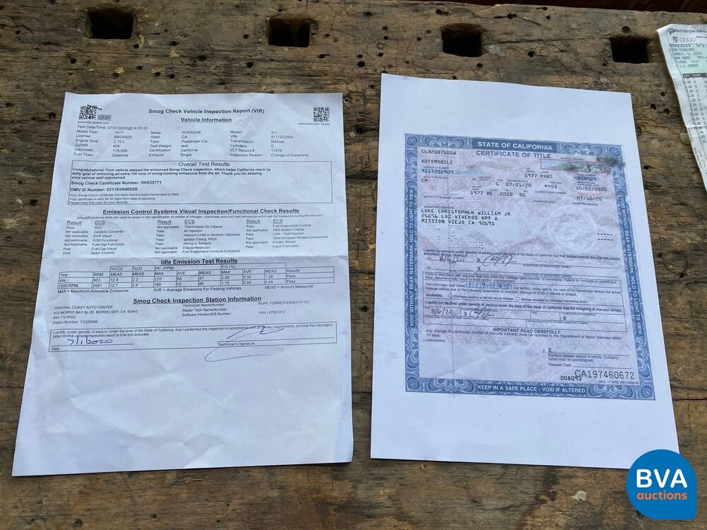 Porsche 911 Coupé 2.1977.