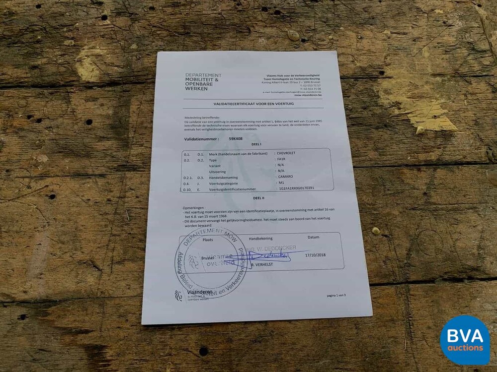 Chevrolet Camaro Coupé NASCAR PACE-CAR 2.0T 279 PS HANDBUCH 2016.