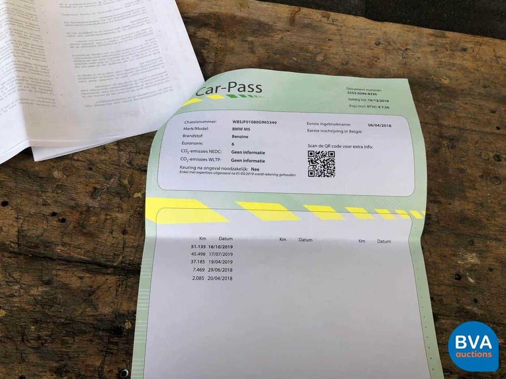 BMW M5 4.4 V8 BiTurbo F90 600 PS 5er NW-Modell 2018.