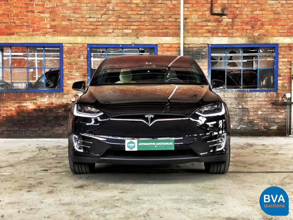 Tesla Model X 90D Base 6-Personen -4% Zusatz- 428 PS 2016 -Original NL-, KK-837-K.
