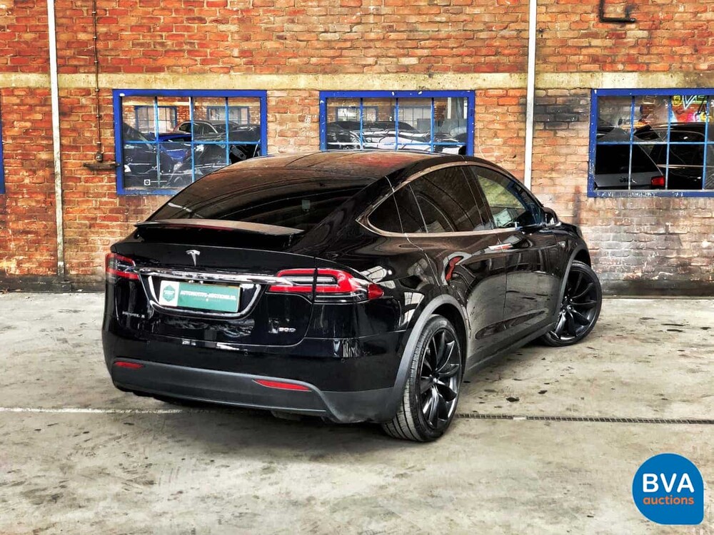 Tesla Model X 90D Base 6-Personen -4% Zusatz- 428 PS 2016 -Original NL-, KK-837-K.