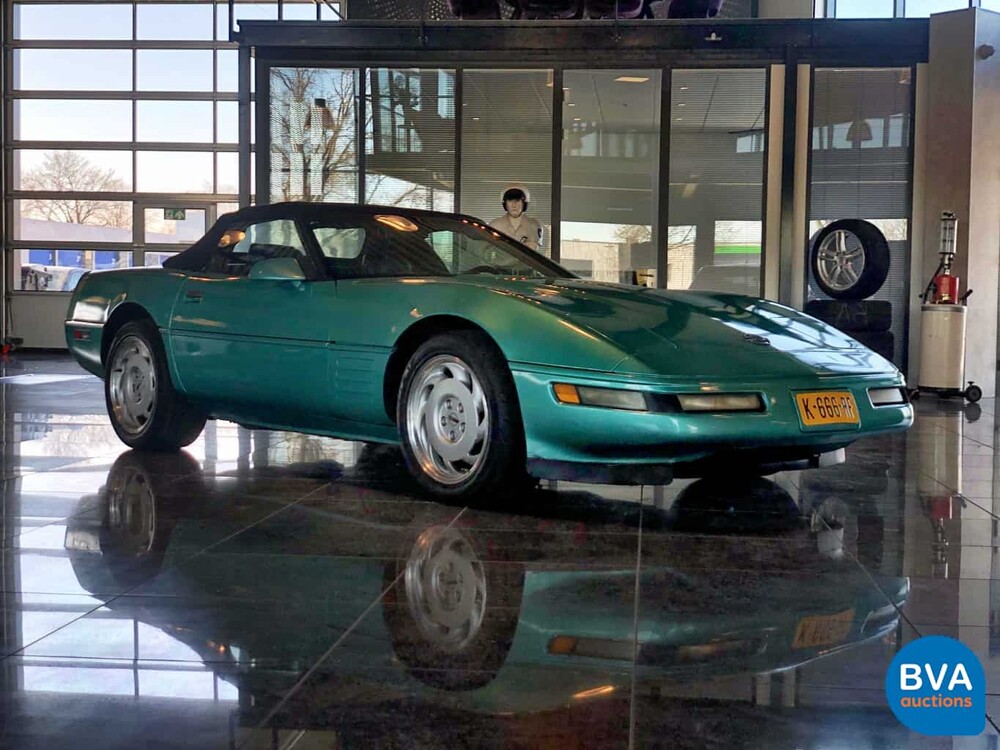 Chevrolet Corvette C4 5.7 V8 Convertible 1991, K-666-RF.