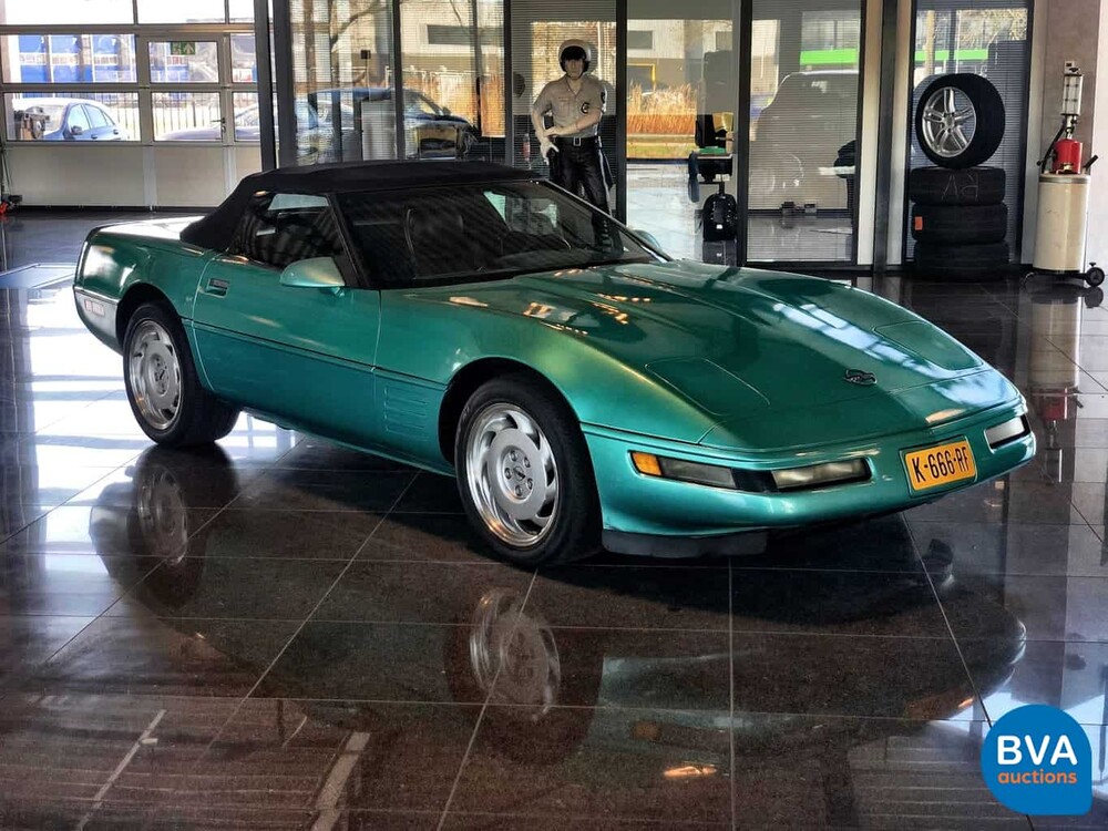 Chevrolet Corvette C4 5.7 V8 Convertible 1991, K-666-RF.