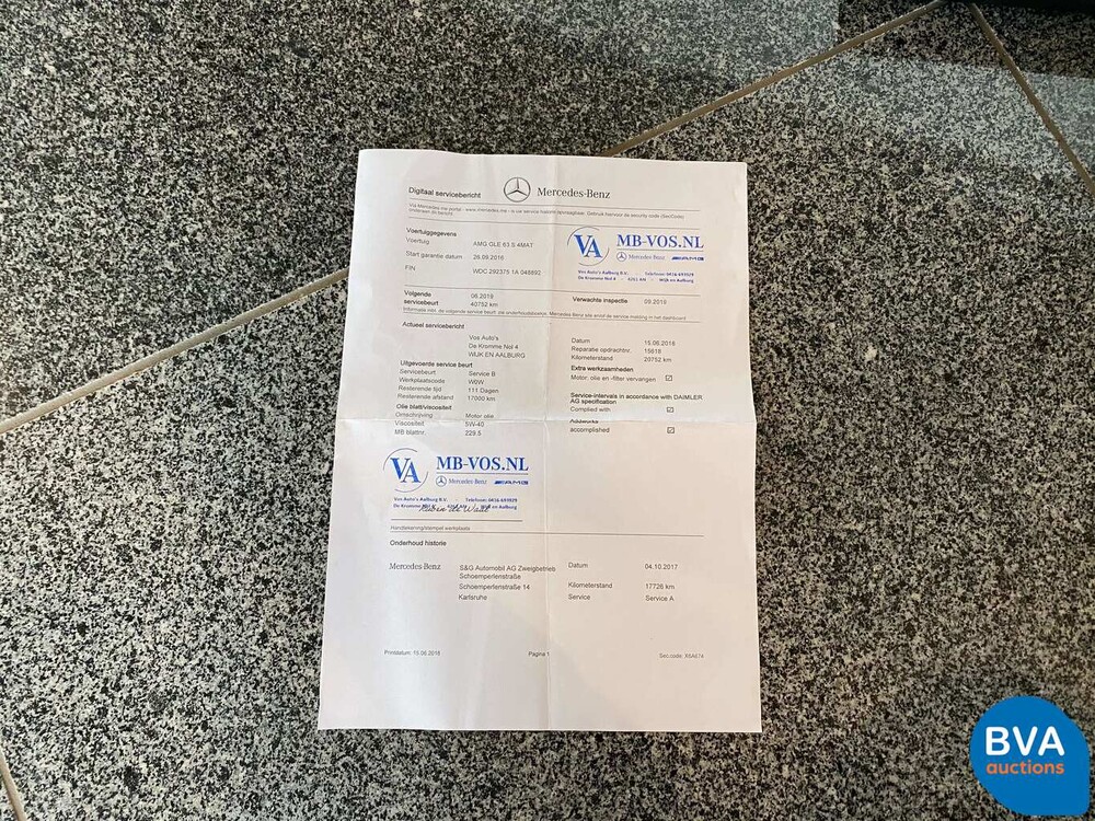 Mercedes-Benz GLE63s Coupé AMG S 4Matic 585pk 2016 GLE-Klasse, SF-642-J