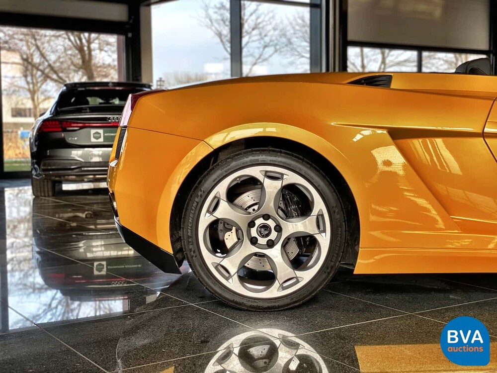 Lamborghini Gallardo Spyder 5.0 V10 519pk 2008 LIFT-System, NZ-552-P