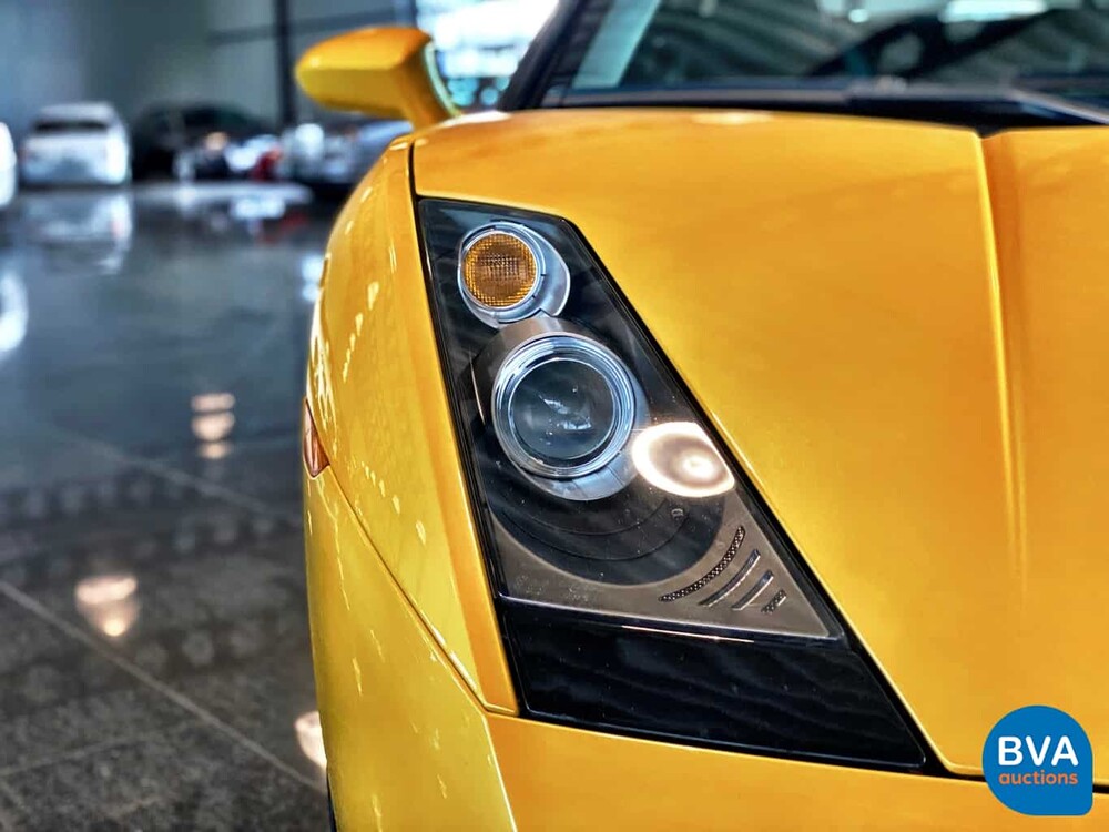 Lamborghini Gallardo Spyder 5.0 V10 519pk 2008 LIFT-System, NZ-552-P