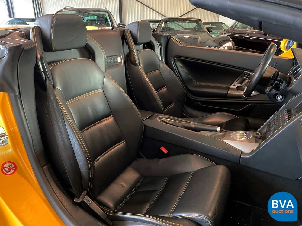 Lamborghini Gallardo Spyder 5.0 V10 519pk 2008 LIFT-System, NZ-552-P