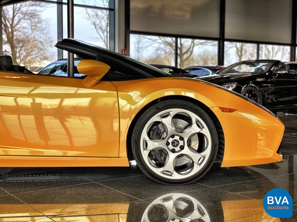 Lamborghini Gallardo Spyder 5.0 V10 519pk 2008 LIFT-System, NZ-552-P
