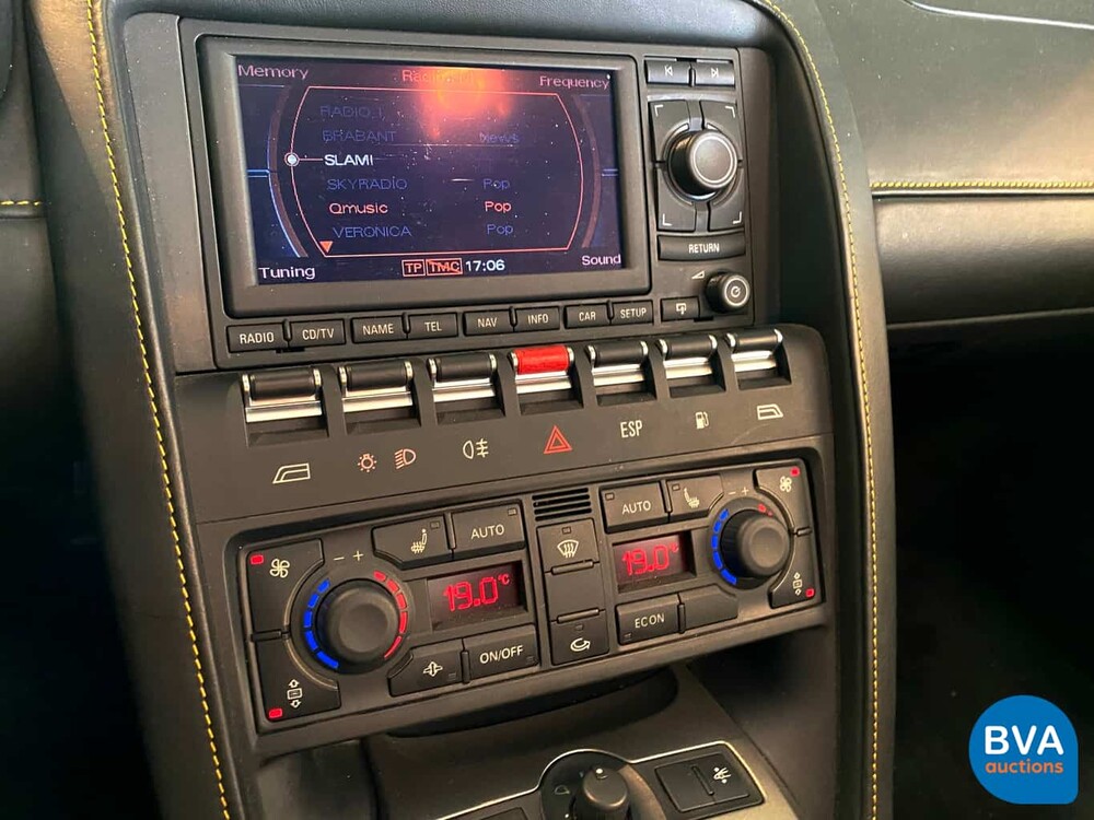 Lamborghini Gallardo Spyder 5.0 V10 519pk 2008 LIFT-System, NZ-552-P