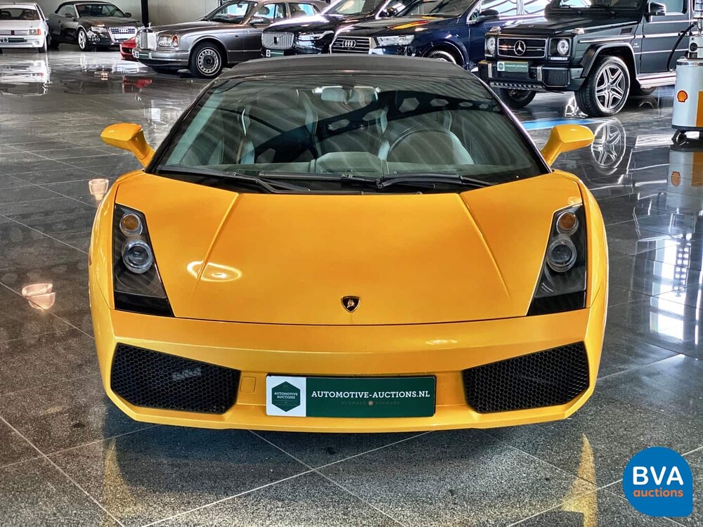 Lamborghini Gallardo Spyder 5.0 V10 519pk 2008 LIFT-System, NZ-552-P