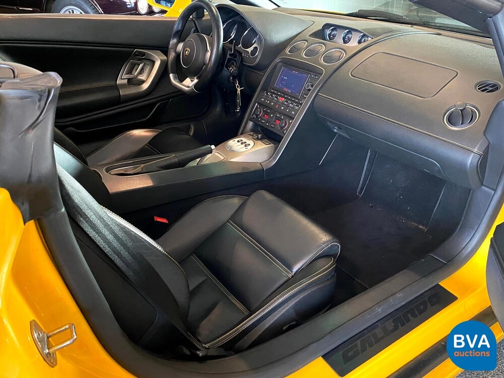 Lamborghini Gallardo Spyder 5.0 V10 519pk 2008 LIFT-System, NZ-552-P