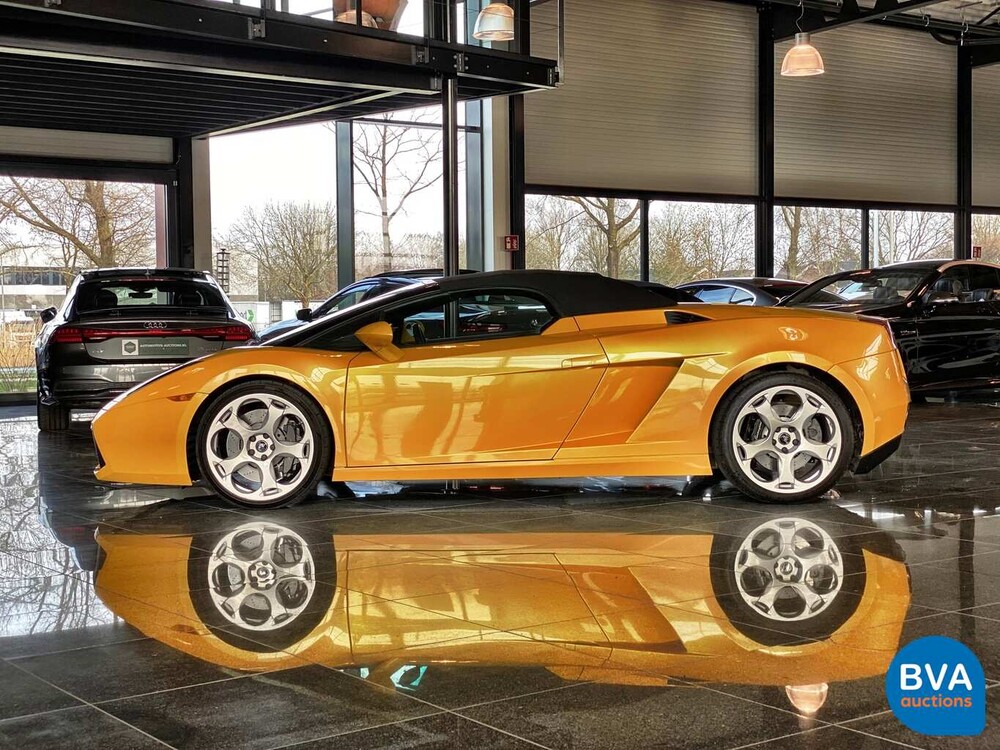 Lamborghini Gallardo Spyder 5.0 V10 519pk 2008 LIFT-System, NZ-552-P