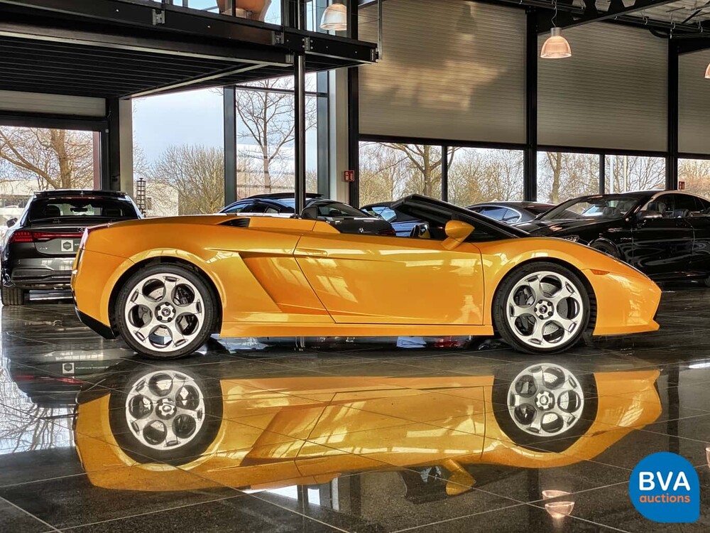 Lamborghini Gallardo Spyder 5.0 V10 519pk 2008 LIFT-System, NZ-552-P