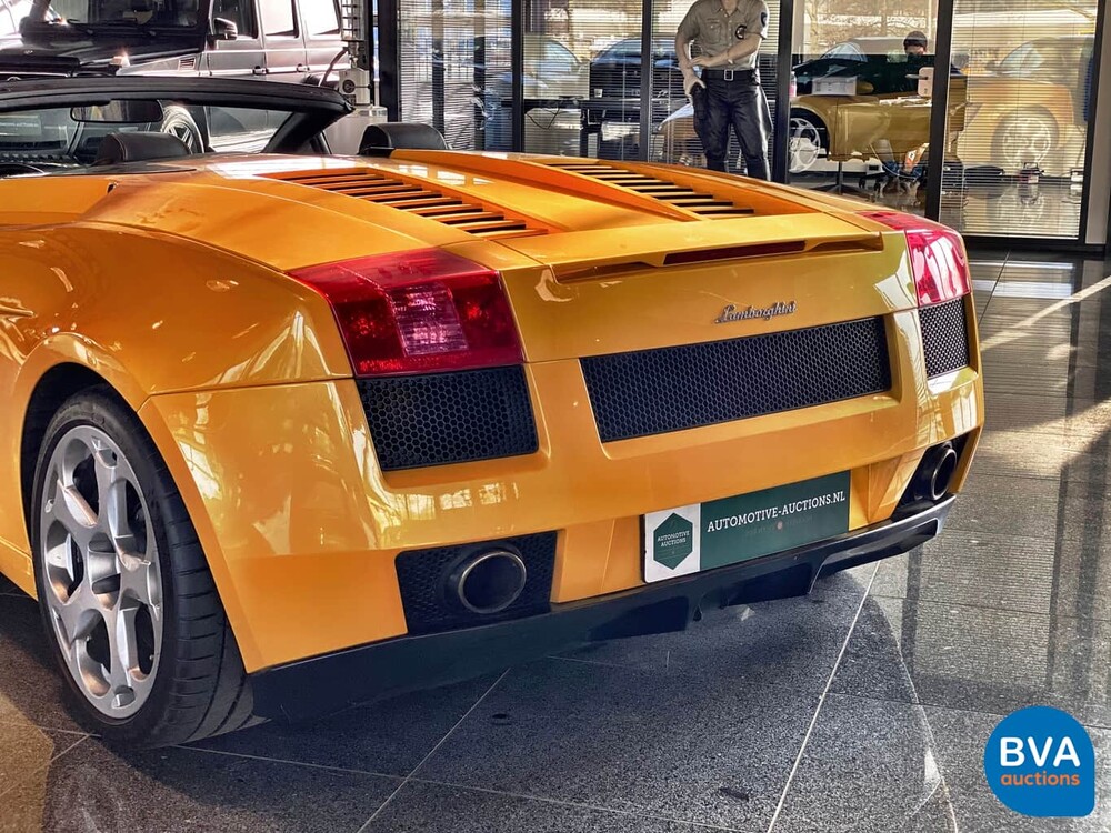 Lamborghini Gallardo Spyder 5.0 V10 519pk 2008 LIFT-System, NZ-552-P