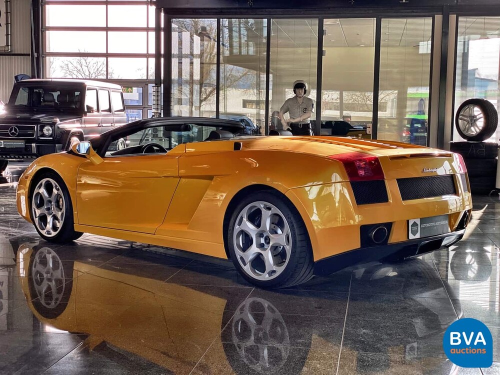 Lamborghini Gallardo Spyder 5.0 V10 519pk 2008 LIFT-System, NZ-552-P