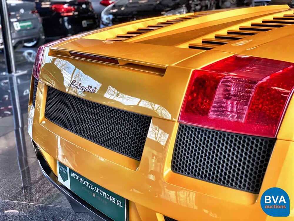 Lamborghini Gallardo Spyder 5.0 V10 519pk 2008 LIFT-System, NZ-552-P