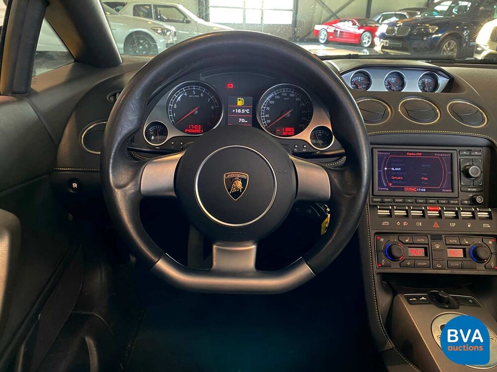 Lamborghini Gallardo Spyder 5.0 V10 519pk 2008 LIFT-System, NZ-552-P