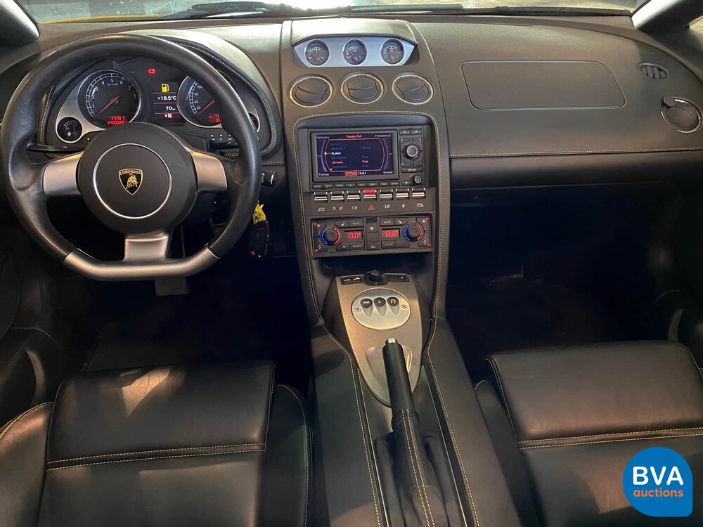 Lamborghini Gallardo Spyder 5.0 V10 519pk 2008 LIFT-System, NZ-552-P