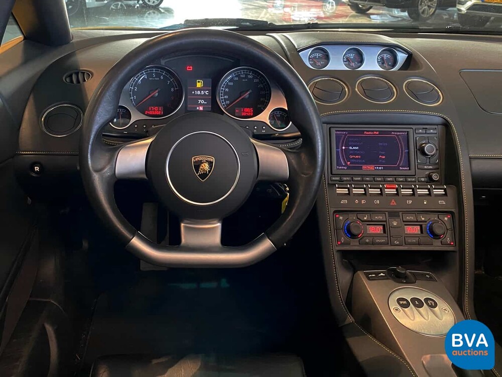 Lamborghini Gallardo Spyder 5.0 V10 519pk 2008 LIFT-System, NZ-552-P