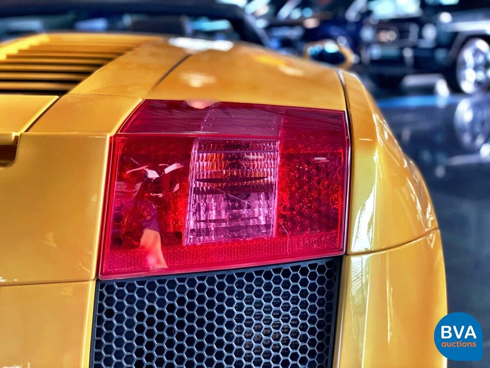 Lamborghini Gallardo Spyder 5.0 V10 519pk 2008 LIFT-System, NZ-552-P