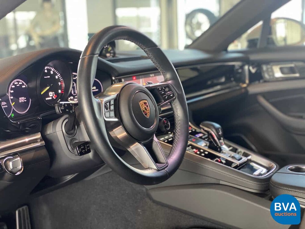 Porsche Panamera Sport Turismo 2.9 4 E-Hybrid 462pk SPORT-DESIGN 2018 -Origineel NL-, RX-476-R