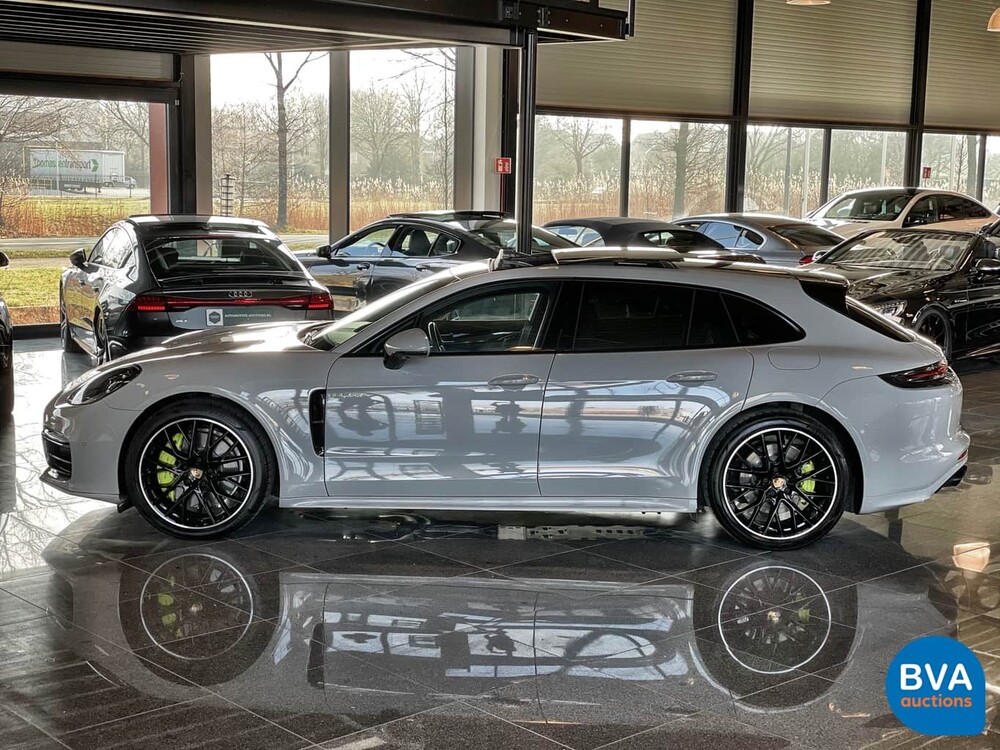 Porsche Panamera Sport Turismo 2.9 4 E-Hybrid 462pk SPORT-DESIGN 2018 -Origineel NL-, RX-476-R