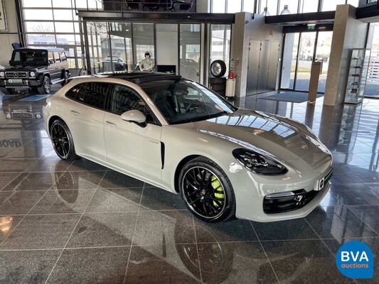 Porsche Panamera Sport Turismo 2.9 4 E-Hybrid 462 PS SPORT-DESIGN 2018 -Original NL-, RX-476-R.