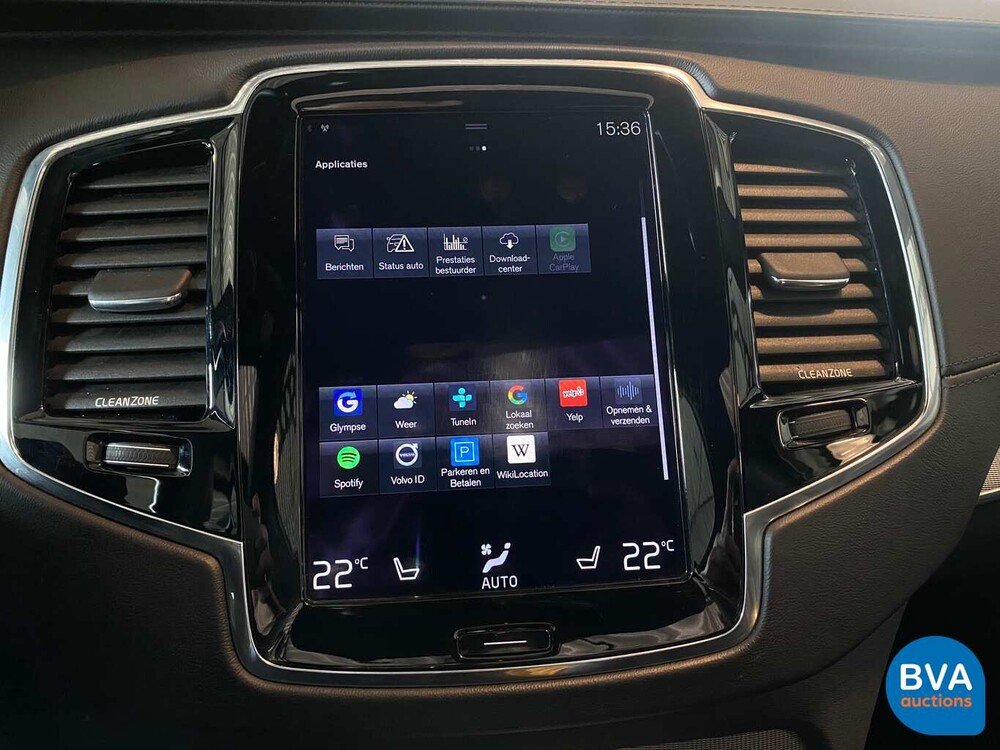 Volvo XC90 T8 Plug-In Hybrid 7-Person AWD Inscription 407hp 2016 -Original NL-, JB-076-G.