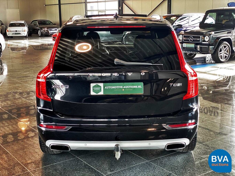 Volvo XC90 T8 Plug-In Hybrid 7-Person AWD Inscription 407hp 2016 -Original NL-, JB-076-G.