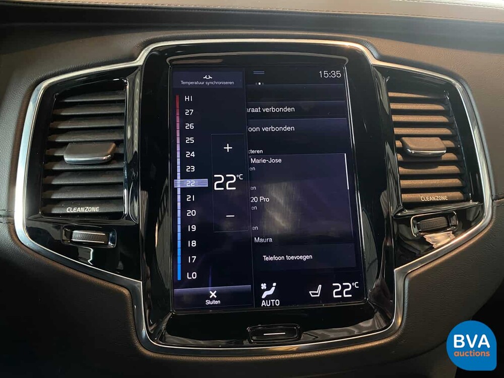 Volvo XC90 T8 Plug-In Hybrid 7-Person AWD Inscription 407hp 2016 -Original NL-, JB-076-G.