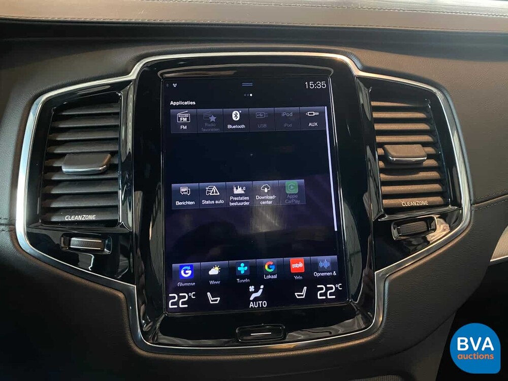 Volvo XC90 T8 Plug-In Hybrid 7-Person AWD Inscription 407hp 2016 -Original NL-, JB-076-G.