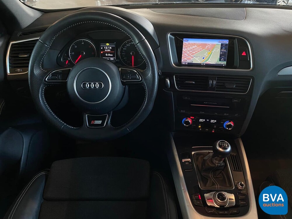 Audi Q5 2.0 TDI S-Line 2017 150pk Facelift, -Origineel NL-, ND-398-P