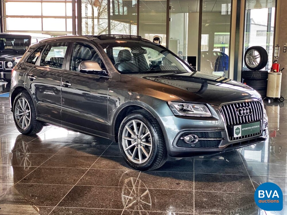 Audi Q5 2.0 TDI S-Line 2017 150pk Facelift, -Origineel NL-, ND-398-P