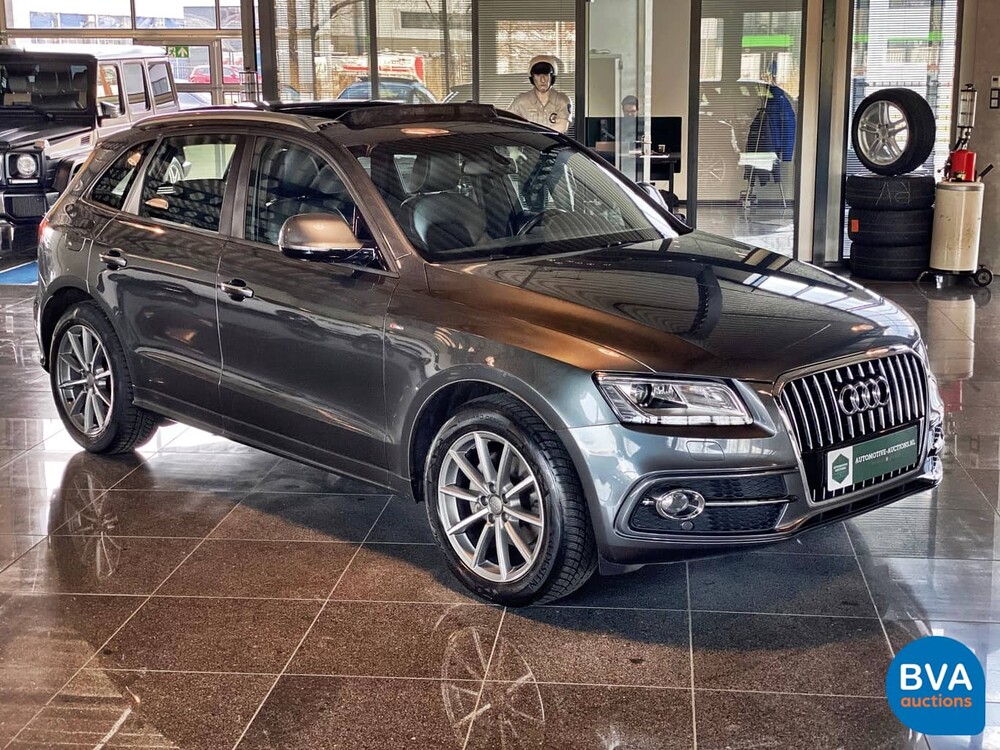 Audi Q5 2.0 TDI S-Line 2017 150pk Facelift, -Origineel NL-, ND-398-P
