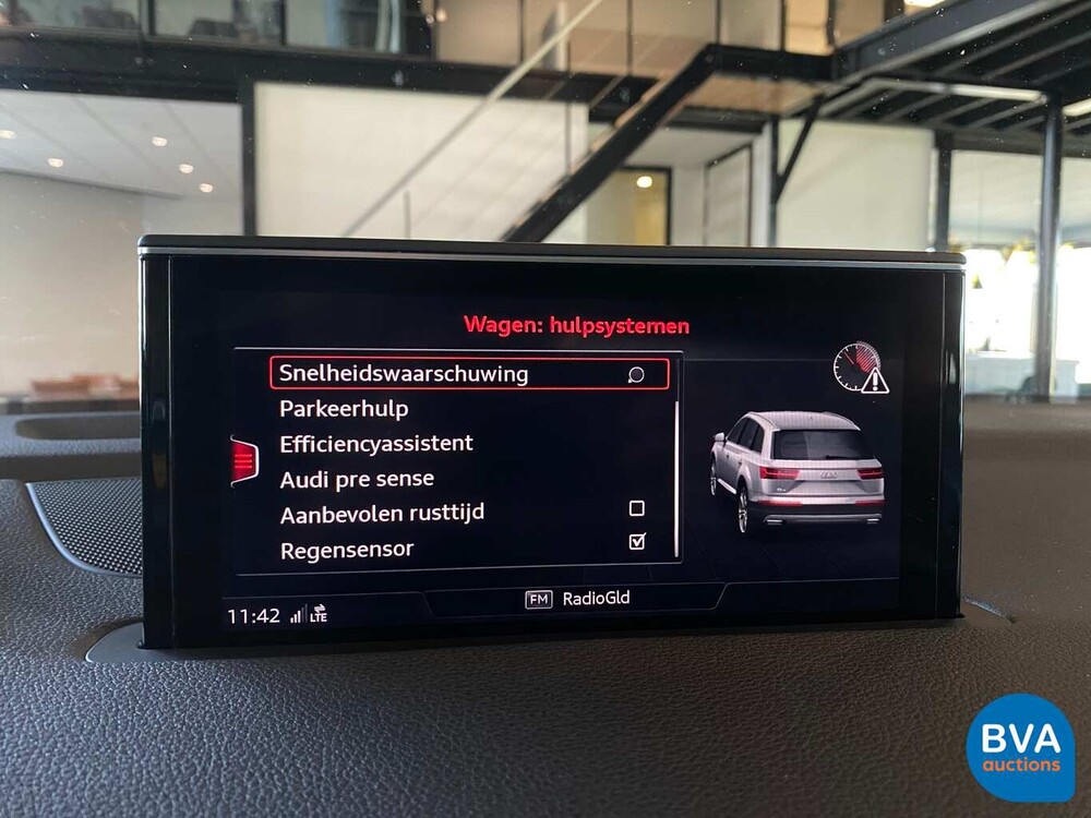 Audi Q7 3.0 TDI E-tron Plug-In Hybride Quattro S-Line 373pk 2016 -Origineel NL-, KH-802-G