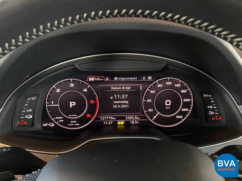 Audi Q7 3.0 TDI E-tron Plug-In Hybride Quattro S-Line 373pk 2016 -Origineel NL-, KH-802-G