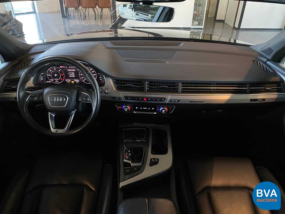 Audi Q7 3.0 TDI E-tron Plug-In Hybride Quattro S-Line 373pk 2016 -Origineel NL-, KH-802-G
