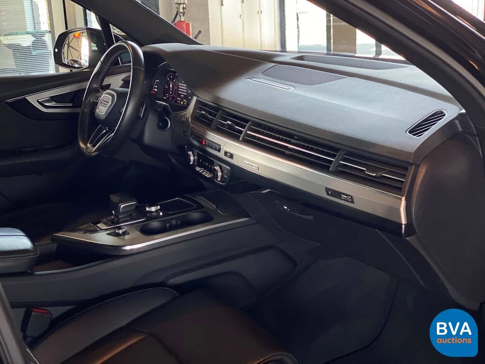 Audi Q7 3.0 TDI E-tron Plug-In Hybride Quattro S-Line 373pk 2016 -Origineel NL-, KH-802-G