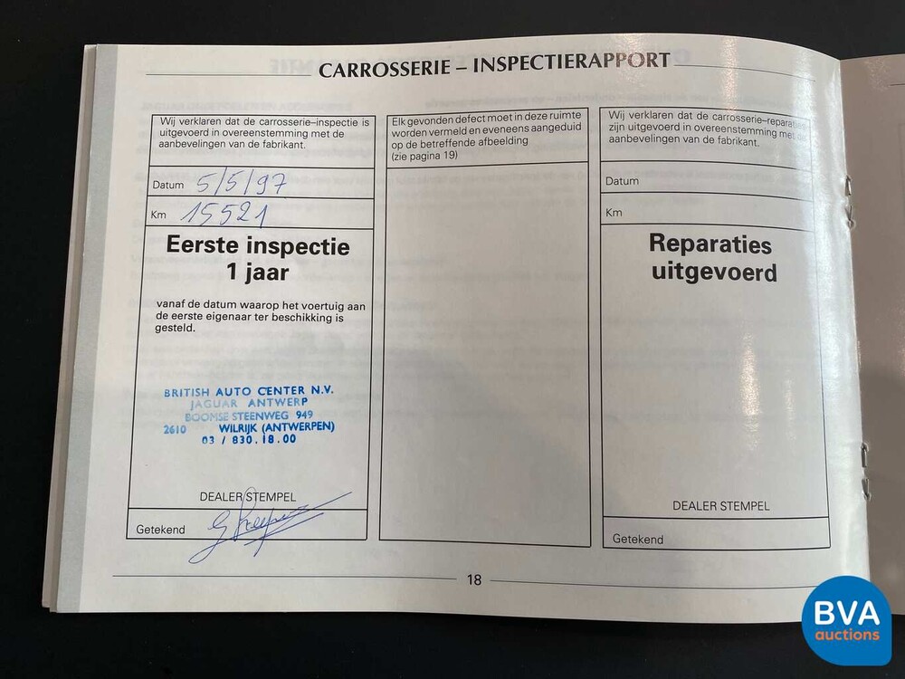 Jaguar Sovereign 4.0 1996 241hp, 79-RX-LR.