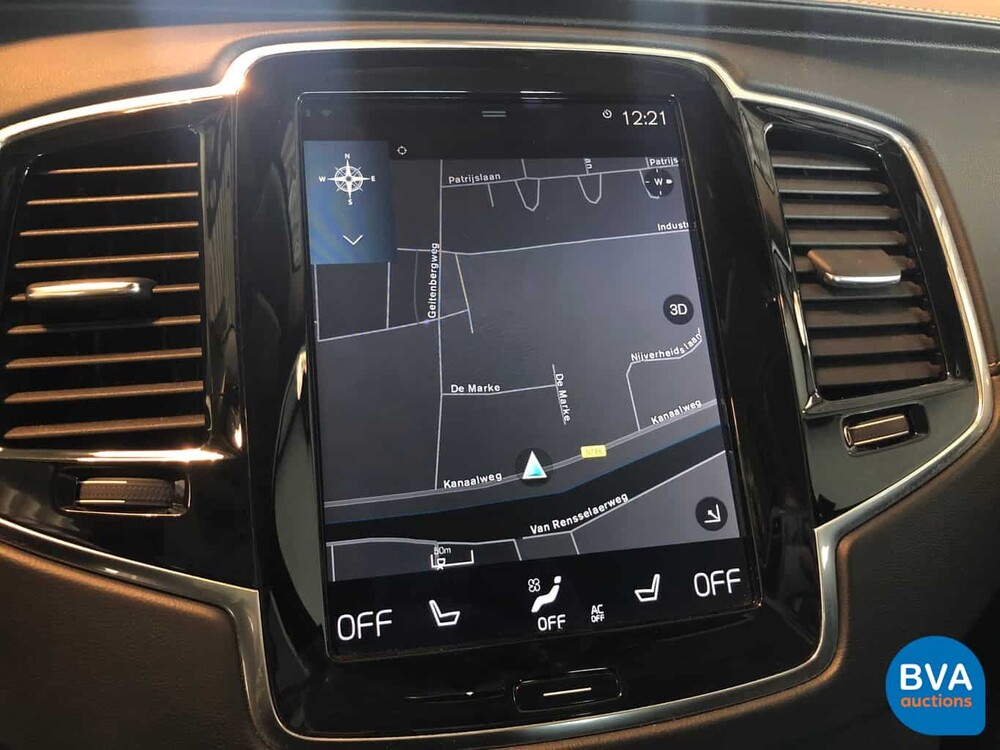 Volvo XC90 T8 Plug-In Hybride 7-Persoons Inscription AWD 407pk 2016, -Origineel NL- JX-757-L