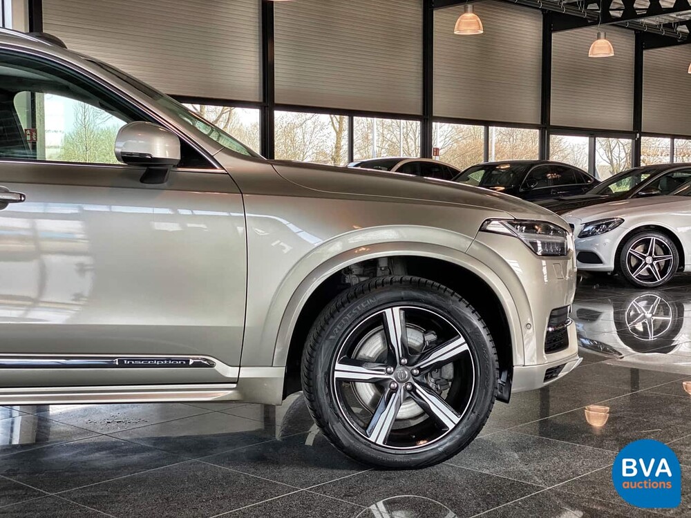 Volvo XC90 T8 Plug-In Hybride 7-Persoons Inscription AWD 407pk 2016, -Origineel NL- JX-757-L
