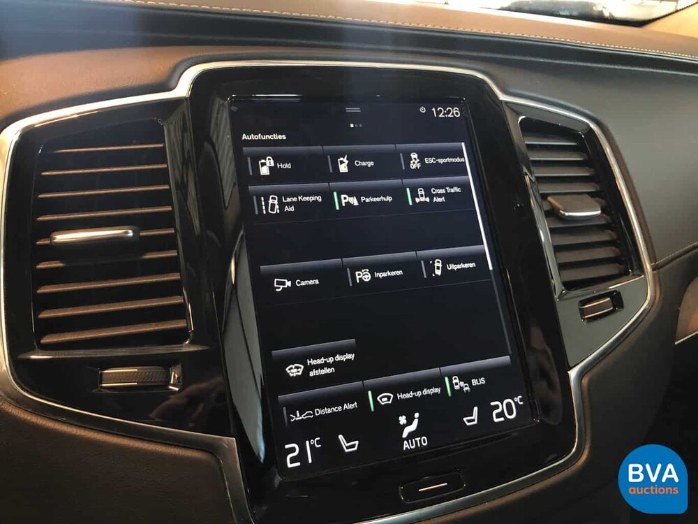 Volvo XC90 T8 Plug-In Hybride 7-Persoons Inscription AWD 407pk 2016, -Origineel NL- JX-757-L