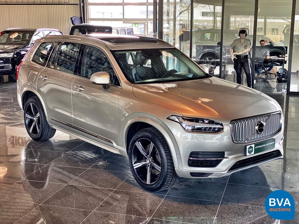 Volvo XC90 T8 Plug-In Hybride 7-Persoons Inscription AWD 407pk 2016, -Origineel NL- JX-757-L