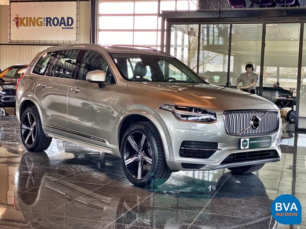 Volvo XC90 T8 Plug-In Hybride 7-Persoons Inscription AWD 407pk 2016, -Origineel NL- JX-757-L