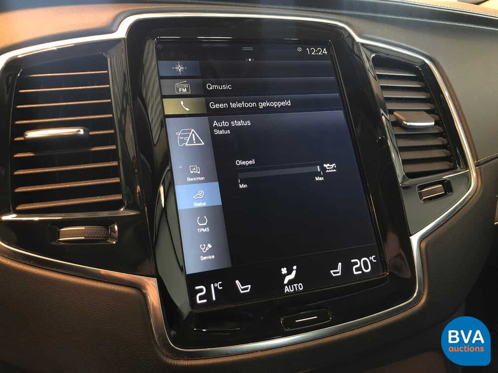 Volvo XC90 T8 Plug-In Hybride 7-Persoons Inscription AWD 407pk 2016, -Origineel NL- JX-757-L