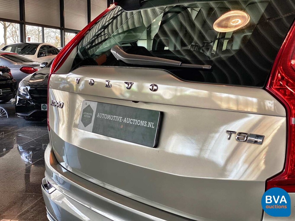Volvo XC90 T8 Plug-In Hybride 7-Persoons Inscription AWD 407pk 2016, -Origineel NL- JX-757-L