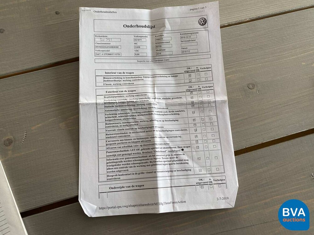 Volkswagen Golf 1.4 TSI GTE 204pk 2015, -Origineel NL-, HN-841-K