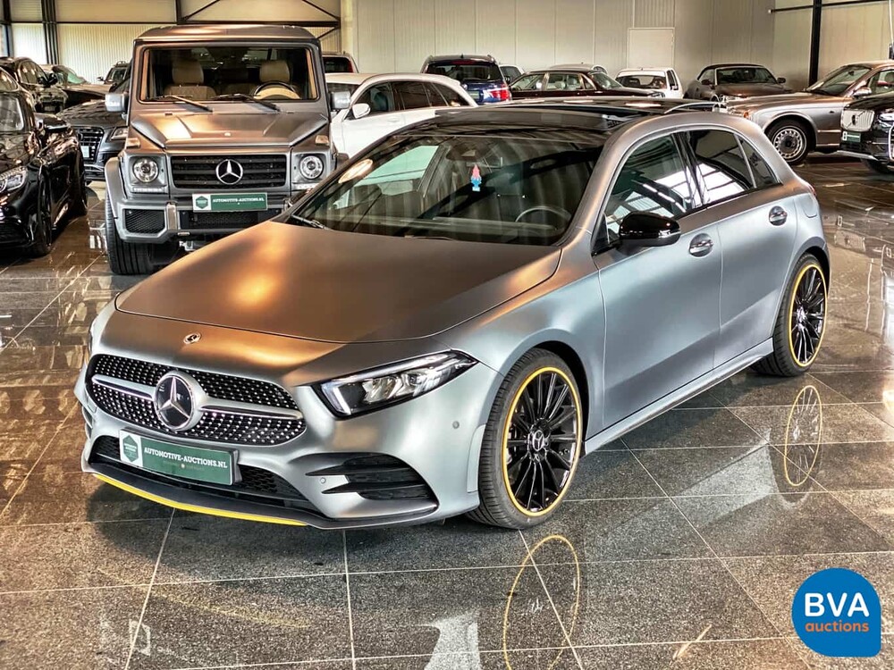 Mercedes-Benz A200 Bussines Solution AMG-line A-Klasse 163pk 2019 -Origineel NL-, ZH-062-K