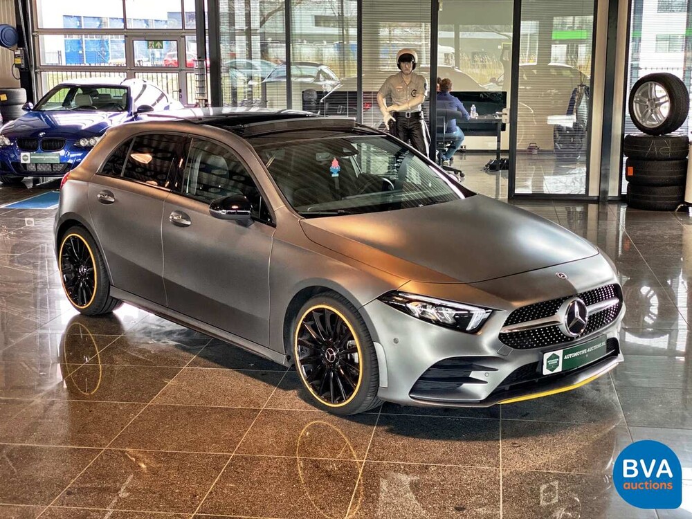 Mercedes-Benz A200 Bussines Solution AMG-line A-Klasse 163pk 2019 -Origineel NL-, ZH-062-K