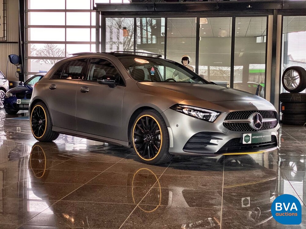 Mercedes-Benz A200 Bussines Solution AMG-line A-Klasse 163pk 2019 -Origineel NL-, ZH-062-K